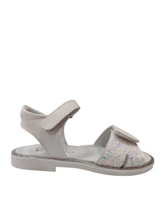 Ricco Kids' Greek Leather Handmade Anatomic Sandals Girls White Ricco Ss23 A30199p3 White Ricco Kids' Greek Leather Handmade Anatomic Sandals Girls White Ricco Ss23 A30199p3 White