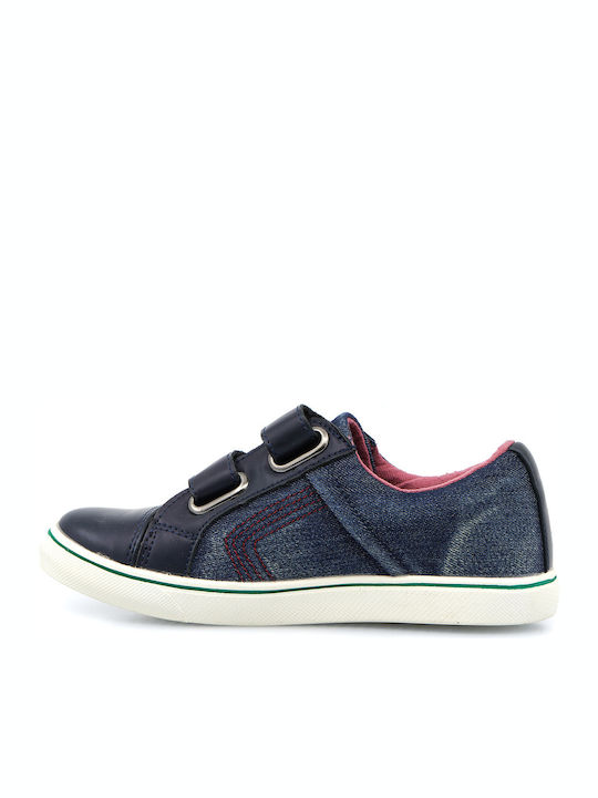 Exe Kinder Sneakers mit Klettverschluss Blau