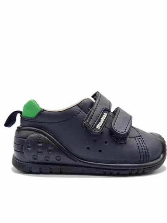 X680 Παιδικά Sneakers με Σκρατς Navy Μπλε