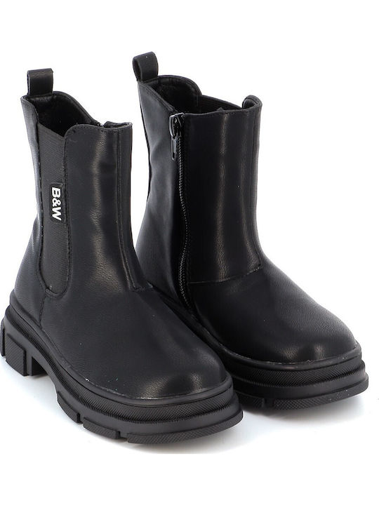 Ghete pentru Copii Fete B&w Culoare Full Face Negru Mi5 59102 Ghete pentru Copii Fete B&w Culoare Full Face Negru Mi5 59102