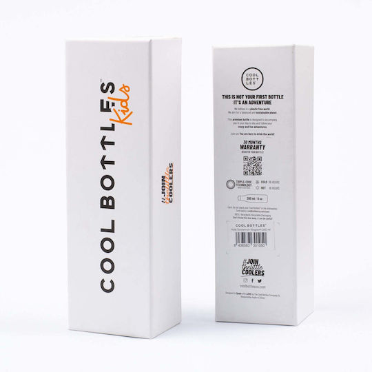 Cool Bottles Kinderflasche Rostfreier Stahl Grün 260ml