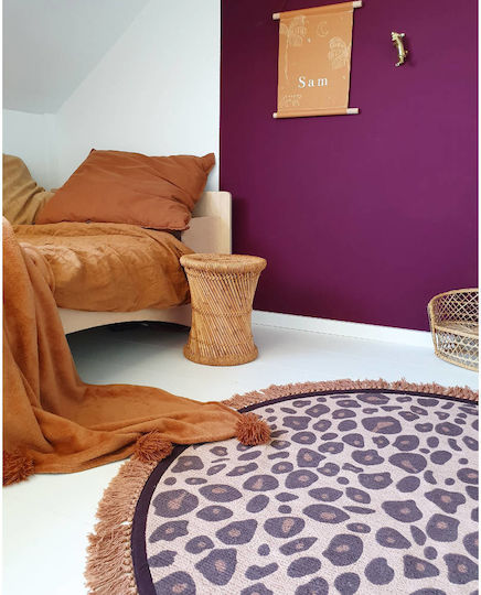 Tapis Petit Детски килим Леопард Кръгъл Ø120 см