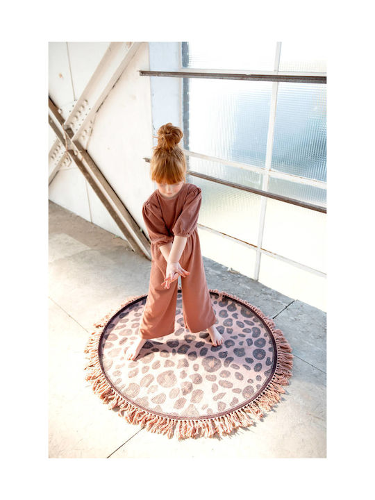 Tapis Petit Детски килим Леопард Кръгъл Ø120 см