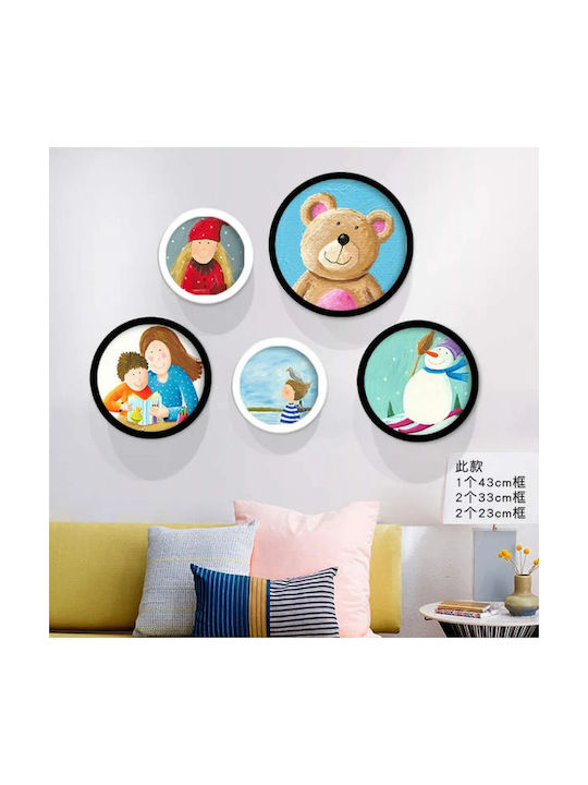 Kids Framed Wall Painting 34x34cm