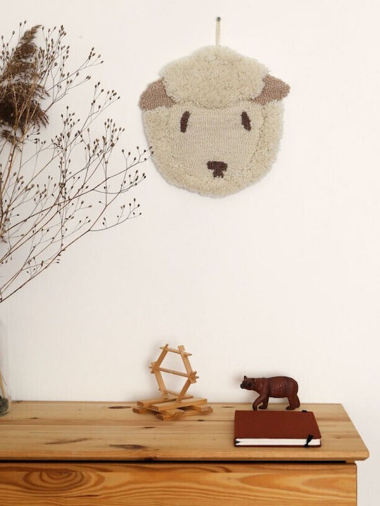Decorațiuni de Perete pentru Copii Nattiot Lolho Multicolor 30x30 100% Bumbac