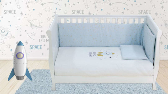 Bn Deco Space Σετ Προίκας 5τμχ Blue