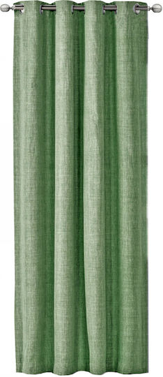 Jemidi24 Perdea cu Capse Verde 140x245cm