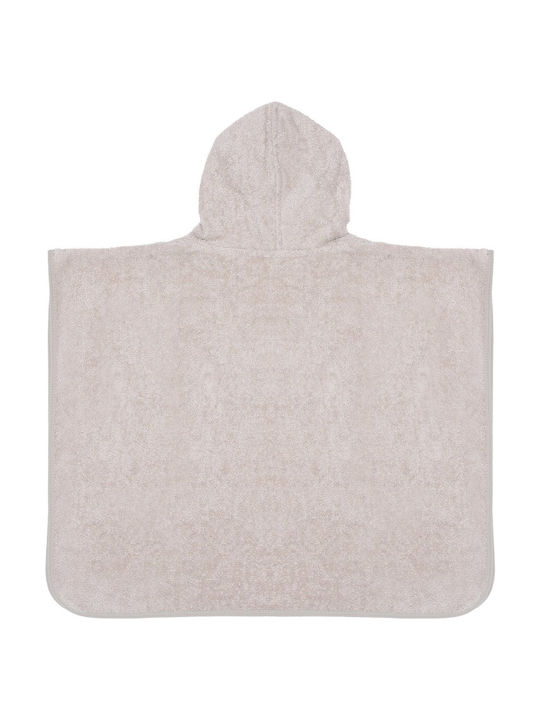 Πόντσο Παιδικό Towel-beige