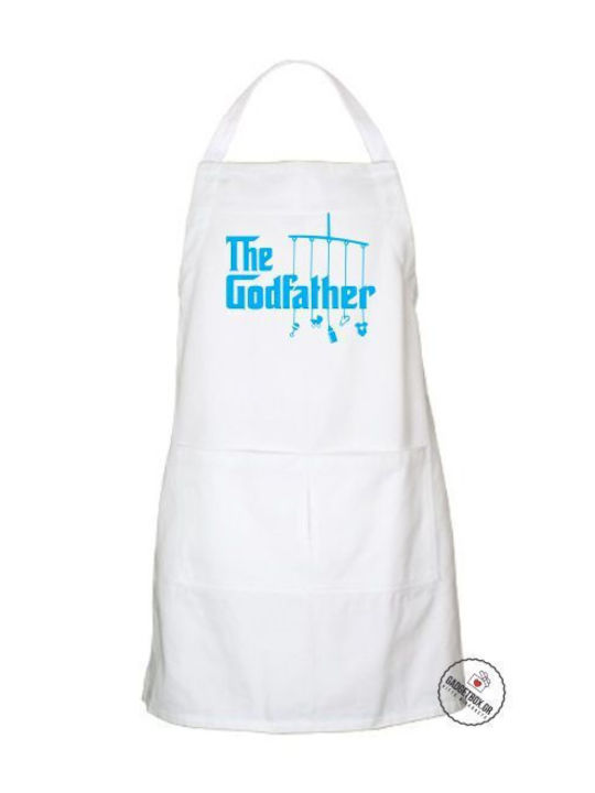 Schürze Godfather Weiß