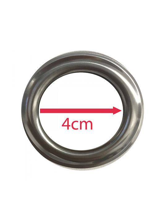 Jemidi24 Perdea de Întunecare cu Capse Gri 140x175cm
