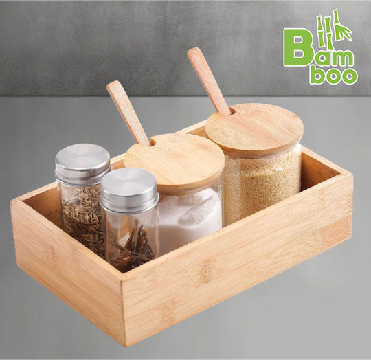 Ankor Wooden Storage Box Beige 23x15x6.8cm 1pcs