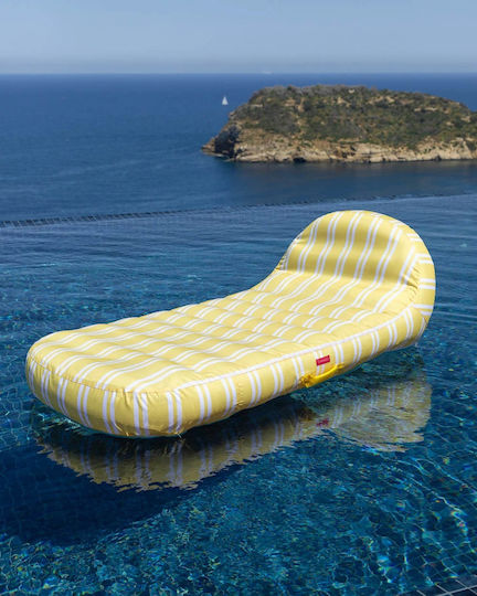 Flamingueo Inflatable Mattress for Sea Yellow 175x80cm