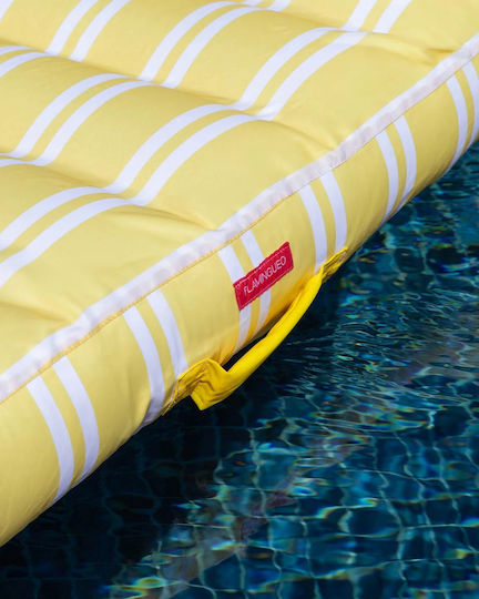 Flamingueo Inflatable Mattress for Sea Yellow 175x80cm