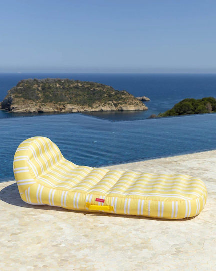 Flamingueo Inflatable Mattress for Sea Yellow 175x80cm