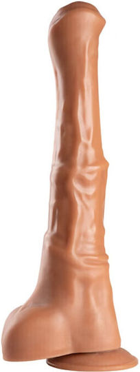 APH Dildo με Βεντούζα Flesh 40cm