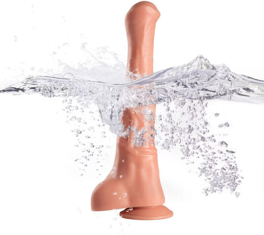 APH Dildo με Βεντούζα Flesh 40cm