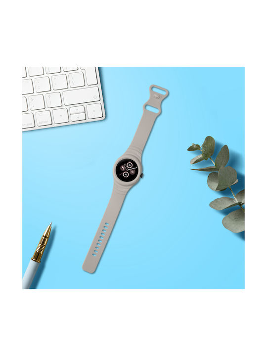 Kwmobile Curea Google Pixel Watch 2/Pixel Watch Gri Silicon Kwm000025gt002c