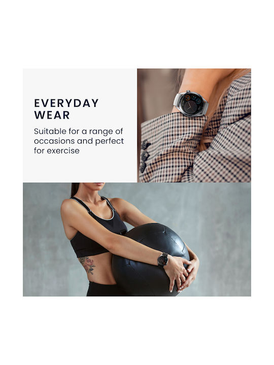 KWmobile Curea Tesatura Negru (Huawei Band 4)