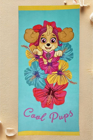 Paw Patrol Beach Towel 70x140cm Pt09021-1 Multicolour