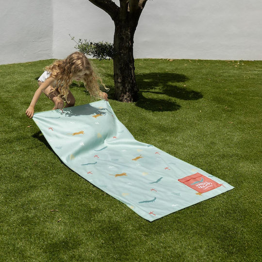 Veraman Kids' Beach Towel Microfiber 75x150cm Alan Flamingueo