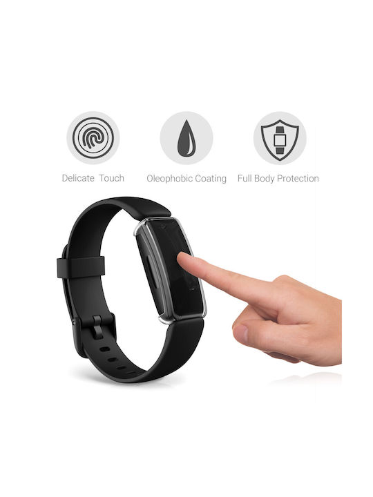 KWmobile Silikonhülle in Transparent Farbe für Fitbit Inspire 2, Ace 3