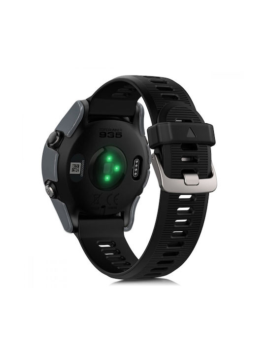 KWmobile Plastikhülle in Schwarz Farbe für Kompatibles Gerät Garmin Forerunner 935, Forerunner 945