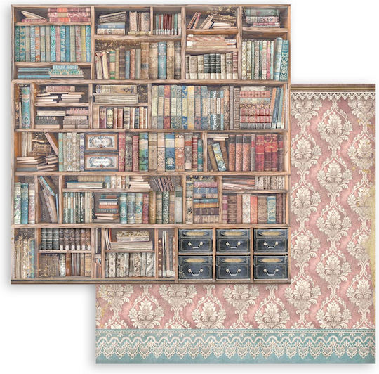 Scrapbooking-Zubehör Χαρτιά 10 Stück 20,3×20,3cm Stamperia Venice City Art