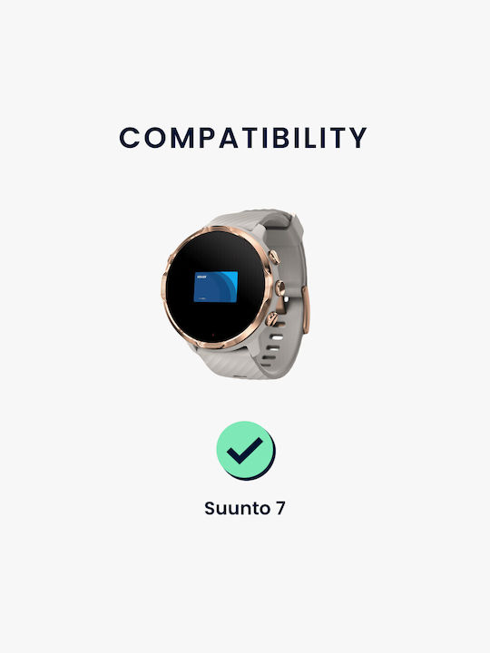 KWmobile Wearable Charger Suunto 7 Blackς