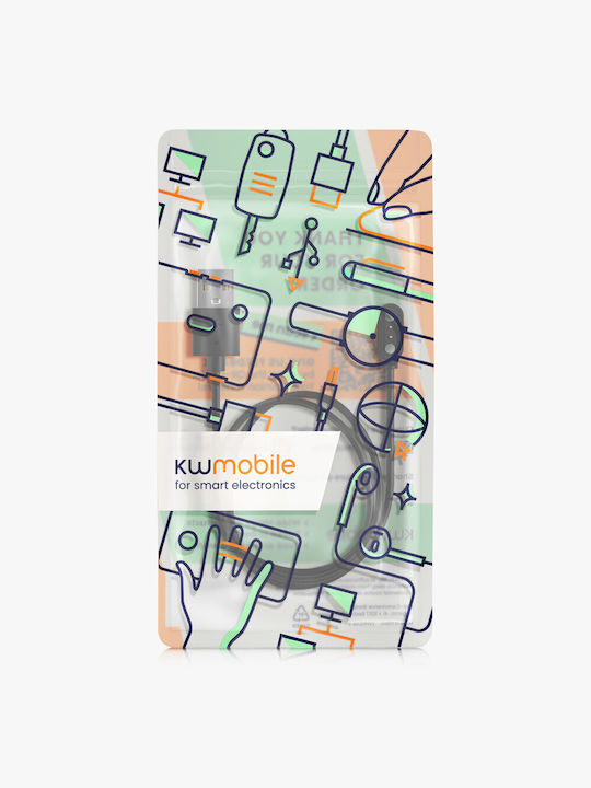 KWmobile Φορτιστής για Oppo Watch Free Μαύρος