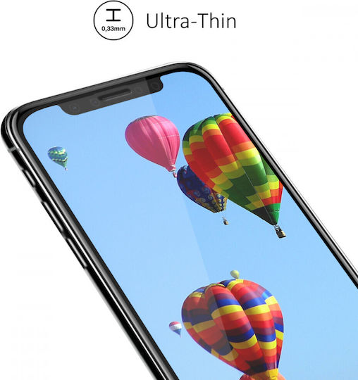 Kalibri Screen Protector Μαύρο (iPhone 11 Pro Max / XS Max)