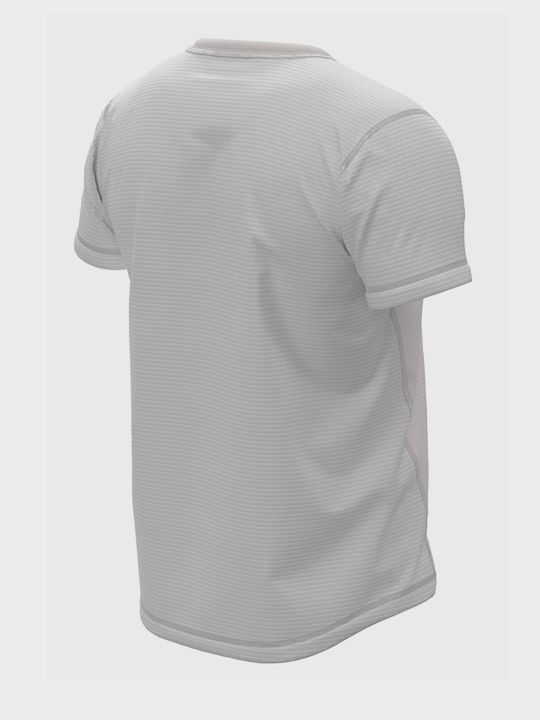 Athletic Short Sleeve White Blouse