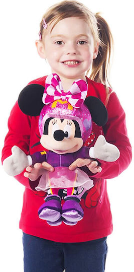 Minnie Mouse In Racing Οδηγός Φόρμουλα Κουτί Λούτρινο 30cm