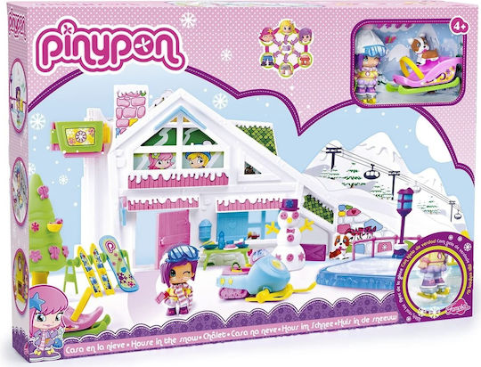 As Company Pinypon House In Snow House In The Snow Ice Rink Sled & Many Accessories 4104-09684 Collectible