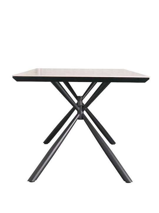 Sahara Tisch Speisesaal Beige 180x90x76cm