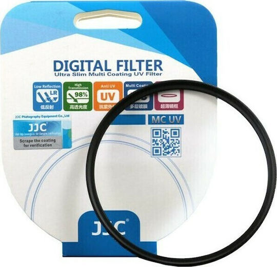 JJC A + Ultra Slim Multi-Coated UV Lens Filter Diameter 72mm with MC Coating for Camera Lenses