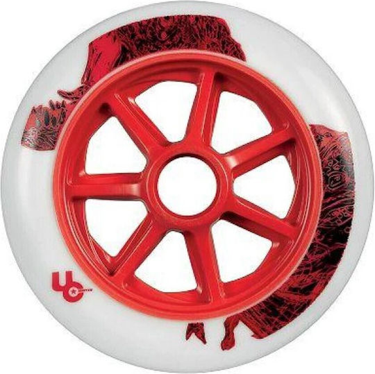 Aos Men Aos Spiral Wheel Abec 9 Titan 125mm Red