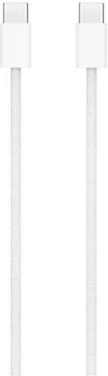 Apple Braided USB 2.0 Cable USB-C Male - USB-C 60W White 1m MQKJ3ZM/A