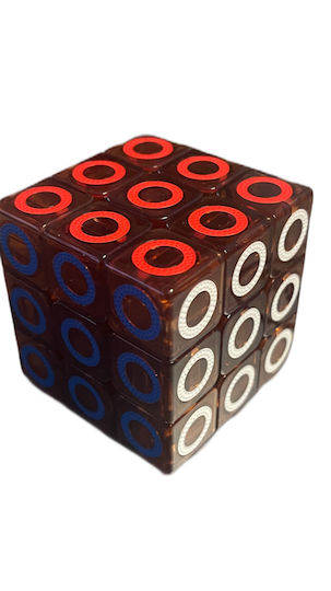 Joid Speed Cube Black Circles