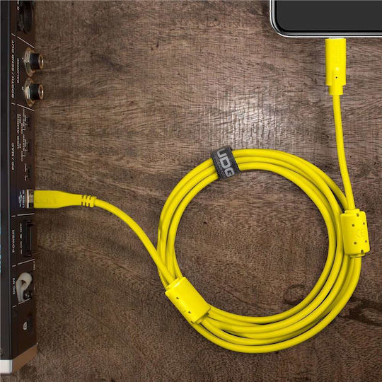 UDG U96001 USB 2.0 Cable USB-C male - USB-B Κίτρινο 1.5m U9600YL