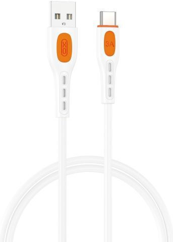 XO Nb280 USB 2.0 Cable USB-C male - USB-A Λευκό 1m 16.005.0348