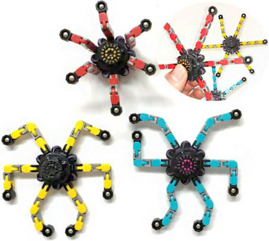 Chain Fidget Spinner Plastic Purple