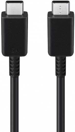 Samsung USB 2.0 Cable USB-C male - USB-C 100W Μαύρο 1m GP-TOU021RFDBW Bulk