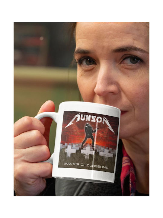 Stranger Things Master Dungeons Keramiktasse Weiß