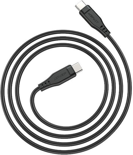 Acefast C3-03 USB 2.0 Cable USB-C male - USB-C 60W Λευκό 1.2m