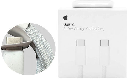 Apple USB 2.0 Cable USB-C Male - USB-C 240W White 2m MU2G3ZM/A