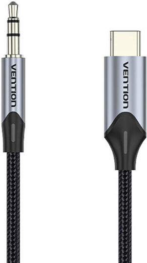 Vention Braided USB 2.0 Cable USB-C Male 3.5mm Gray 1m BGKHF