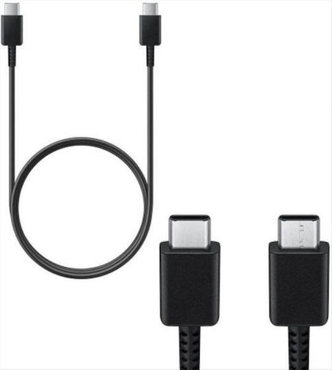 Samsung USB 2.0 Cable USB-C male - USB-C Μαύρο 1m EP-DG977BBE Bulk