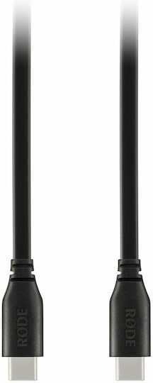 Rode Cablu USB 2.0 SC22 USB-C Masculin - USB-C Negru 0.3m H99RD00140