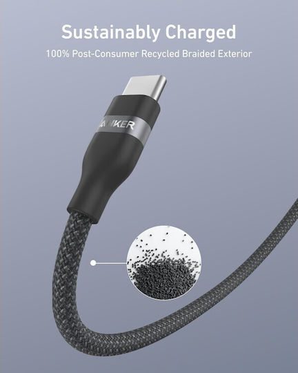 Anker USB 2.0 Cable USB-C Male - USB-C 240W PD Black 1.8m A82E2H12