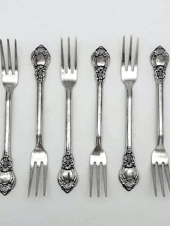 Set of Forks Silver 14.5cm 6pcs Set of Forks Silver 14.5cm 6pcs